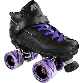 ROCK GT-50 Roller Skates w/Purple Wheels & Laces