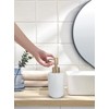 Liquid Soap Dispenser for Bathroom with Gold Pump，Dish Soap Dispenser
