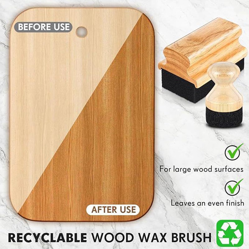 Cutting Boards Oiling Tool - Butcher Block Oiling Brush -