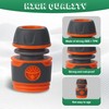 Hose Connector, Hose Coupling 1/2 Inch with 2 Y-Splitter and