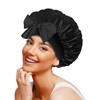 Galsangflower Satin Sleep Cap Double Layer for Women - Silk