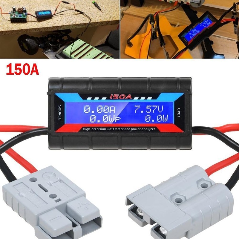 1 Piece 150A LCD Digital Amp Watt Meter Power Analyser