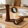 Amestar 2 Pack Acacia Wooden Salt and Pepper Grinder Set,