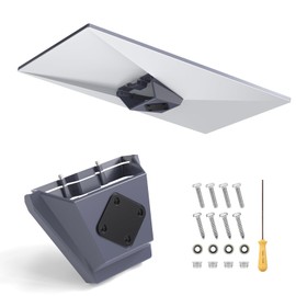 Starlink Gen 3 Roof Mount, Standard Mobility Bracket Heavy Duty Aluminum Alloy for Starlink V3 Bowl, Suitable for Motorhomes, Boats, Wood, Metal, Plastic