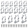 16 Pcs Tool Holder Garage Shed Storage Grip Tidies Wall