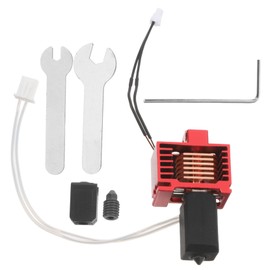 GLEAVI 1set Upgrade - Printer Hotend Removable Hardened Nozzles Full Construction Compatible Labs Series Efficient Extruder Assembly for Precision Printing