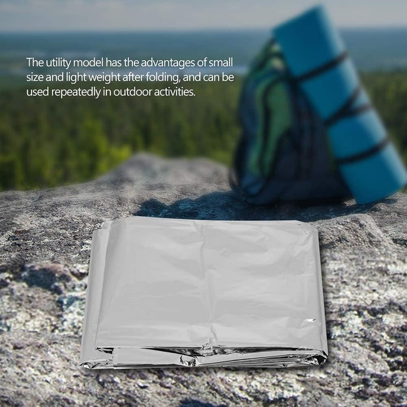ANCLLO Emergency Survival Tent 59" x 95" Waterproof 2 Person