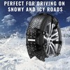 VaygWay Car Snow Tire Anti-Slip Chains - All Season Black