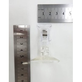 3323 PPLS Pop Stand Series 25 Pop Clip Stand, 0.8 inch (2 cm) Wide Clip, Suction Cup, Height 2.2 inches (5.5 cm), Pack of 18