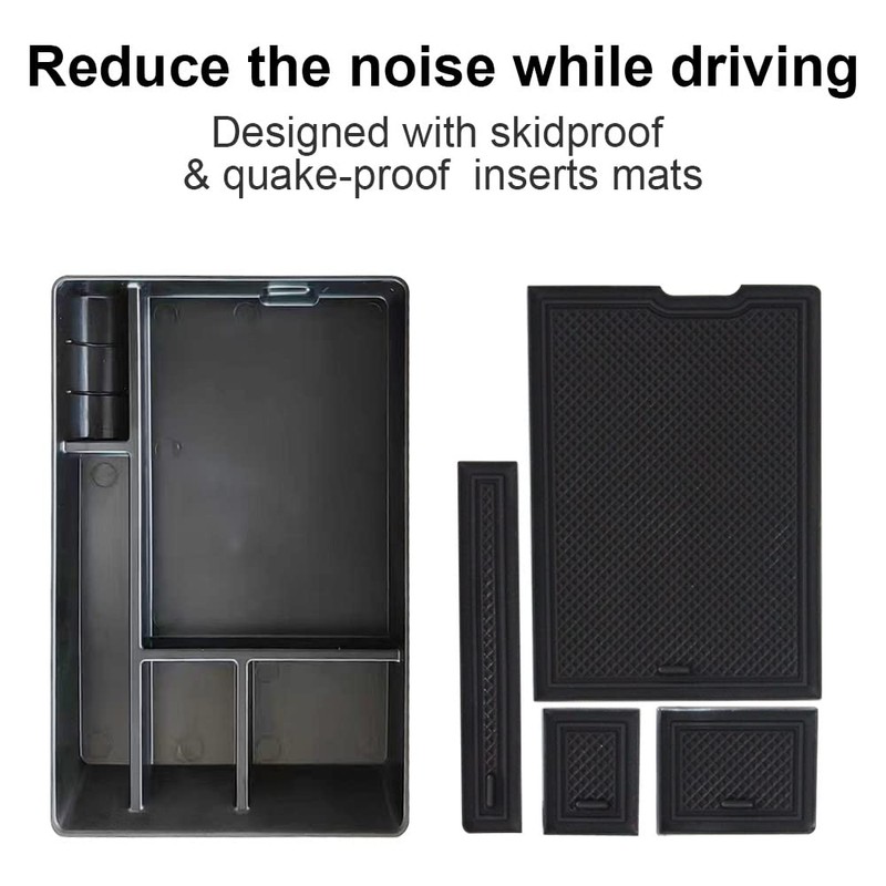 BestEvMod for Ioniq5 Armrest Storage Box Center Console Organizer Tray