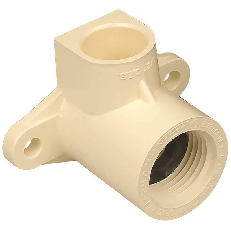 GENOVA PRODUCTS GIDDS-321000 Cpvc Wing Elbow 1/2"