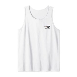 Speed Kills Motorcycle Flame Sunglasses Graphic Tank Top