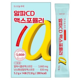 Starting today, AlphaCD MaxFormula Alphacyclodextrin 14p, 72.8g, 1 unit / 오늘부터 알파CD 맥스포뮬러 알파시클로덱스트린 14p, 72.8g, 1개