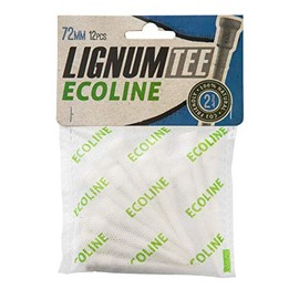 LIGNUM Unisex Ecoline Tees, White, 72MM UK