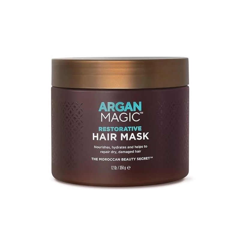 Argan Magic Mascarilla Reparadora Para El Cabello: Mascarilla Acondicionadora Rica