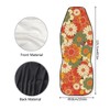 INSTANTARTS Beauty Hippie Floral Car Seat Covers Front Seats Only