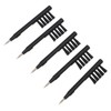 Healeved 10pcs Multifunctional Cleaning Brush and Screwdrivers for Hearing Amplifier