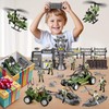 88-in-1 Army Men Boys Toys Large Playset, Include Military Base/Military