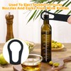 MCSDFN 4 Pcs Bottle Opener and Pour Spout Remover, Flat