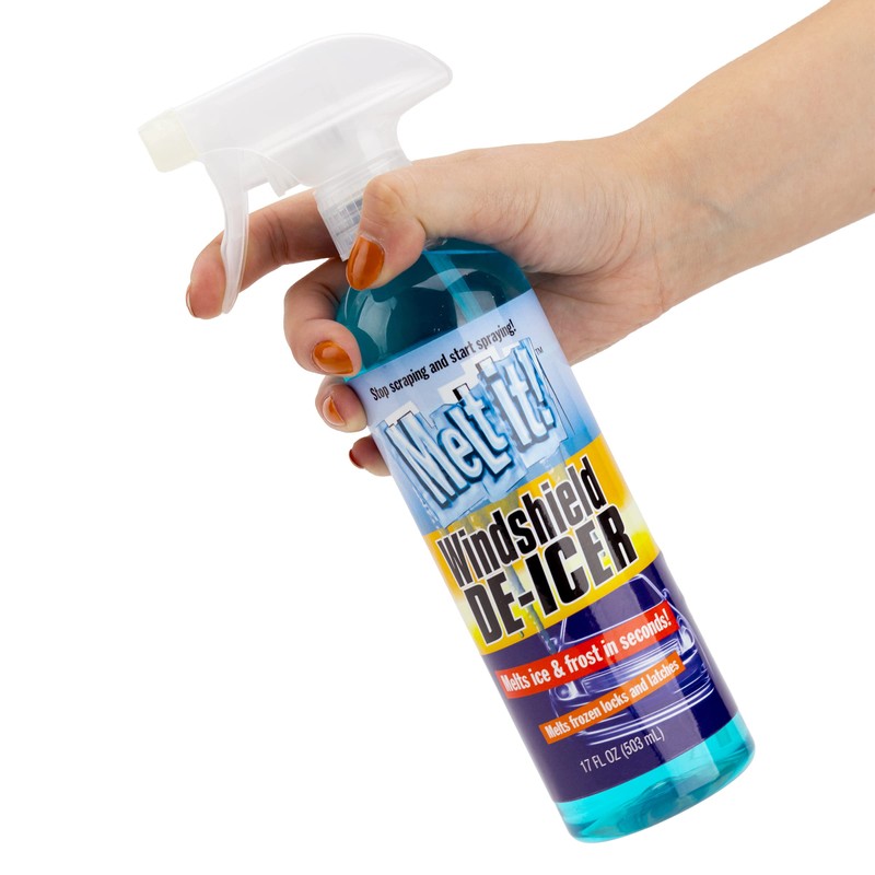 E·Z·R Windshield De-Icer. Melt it! Instantly Melts Ice & Winter