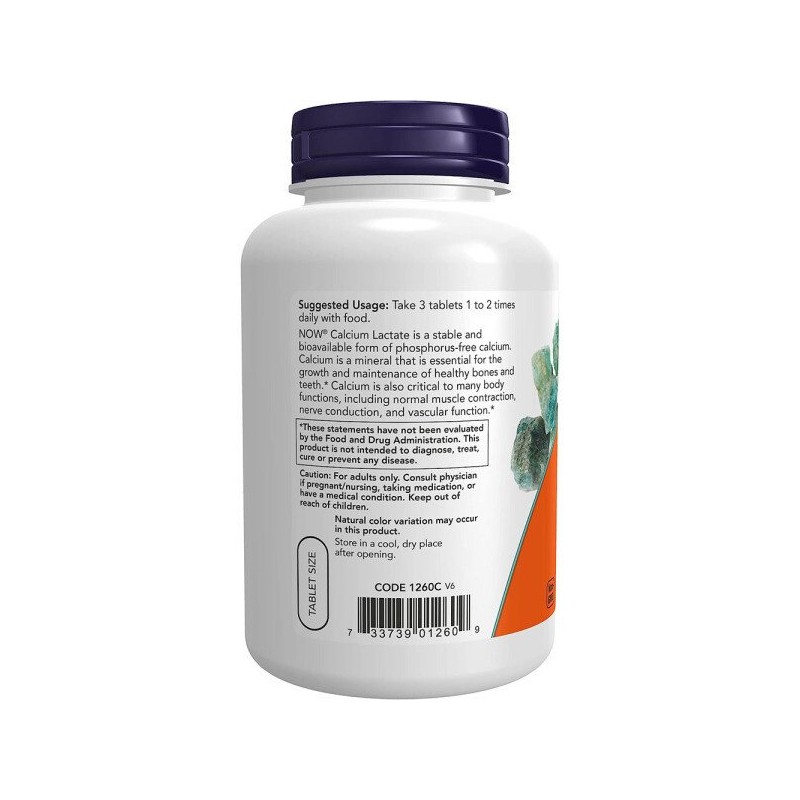 젖산칼슘 250정 x 1통 Calcium Lactate Calcium Lactate 250 Tablets