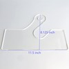 Small Round Charcuterie Board Handle Template, Clear Acrylic Template, Woodworking