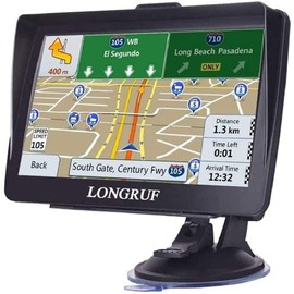 【2022 Upgrade】 Car GPS Navigation,7-inch HD Display with Sun Visor GPS Navigation 8GB 256MB Satellite Navigation, Voice Navigation, Free map Update for Life