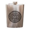 8oz Tribal Turtle Flask
