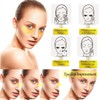 Parches Ojos 24k Oro, 60 Pcs, Colágeno, Contorno de Ojos