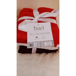 Bari 12 Pack Washcloths