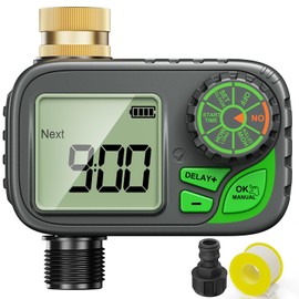 Sprinkler Timer, Digital Water Hose Timer Irrigation Controller