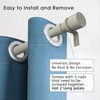 Byondeth Curtain Rods for Windows 16 to 88 Inches Adjustable