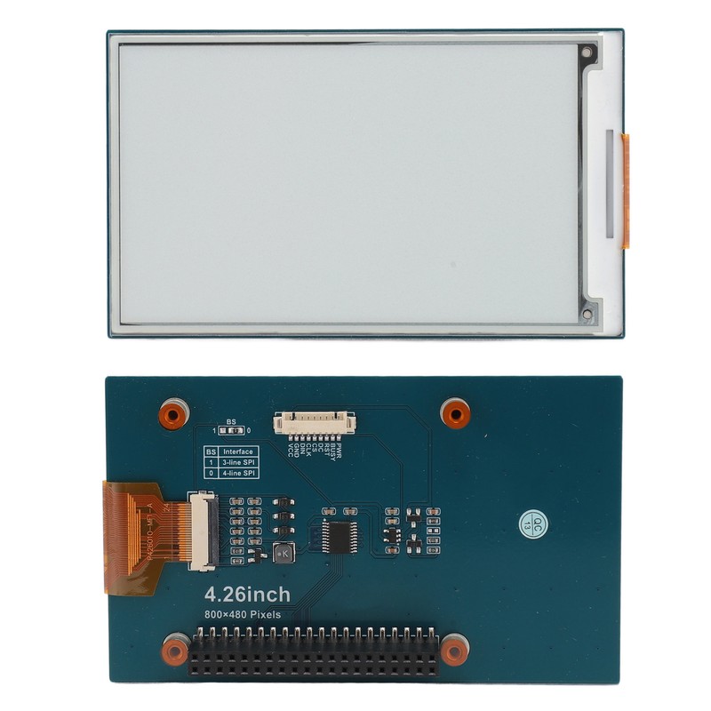 4.26inch E Paper Display HAT Professional 800x480 Pixels SPI Interface