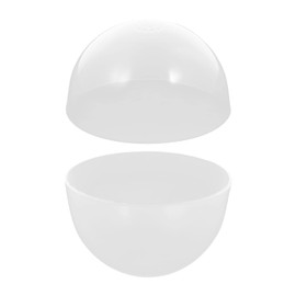 EXCEART 2Pcs Doll Silicone Wig Cap 1/4 BJD SD Doll Cover Anti- Slip Silicone Hair Wigs Cover for Doll Making