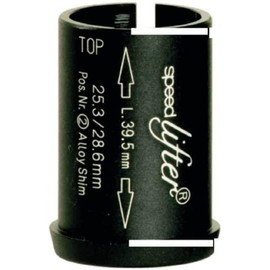 by.Schulz Speedlifter Reduzierhülse For A-Head System, Ausführung:schwarz, Ø 25,4 mm (39,5 mm)