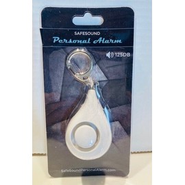 Safesound PERSONAL ALARM by SAFESOUND-  125dB Self Defense Keychain for safety! FREE SHIP!