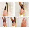500 unidades de pegatinas de uñas de gel UV para
