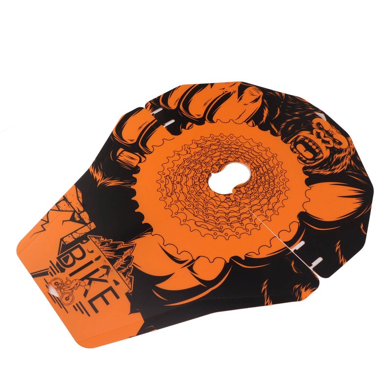 2Pcs Bicycle Wash Cover PP Oil Stain Prevention Wear Resistance