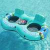 Jasonwell Heavy Duty 2 Person Inflatable River/Pool Tube Float with