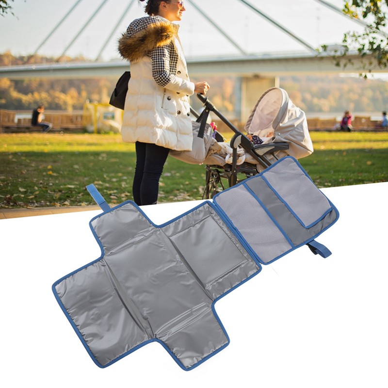 Baby Diaper Pad Waterproof Portable Travel Foldable Changing Pad with