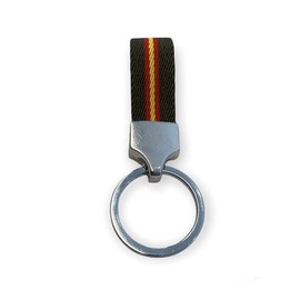 MIBANDERA Key Fob Flag of Spain Keyring for Men, Women, Spain, Car, Motorcycle, Green, Small, One Size, Green small