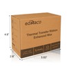 8 Rolls Desktop Thermal Transfer Ribbons -Enhanced Wax, 2.25" x