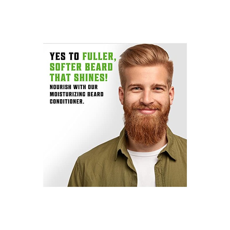 BEST DEAL Beard Wash & Beard Conditioner Set w/ Argan