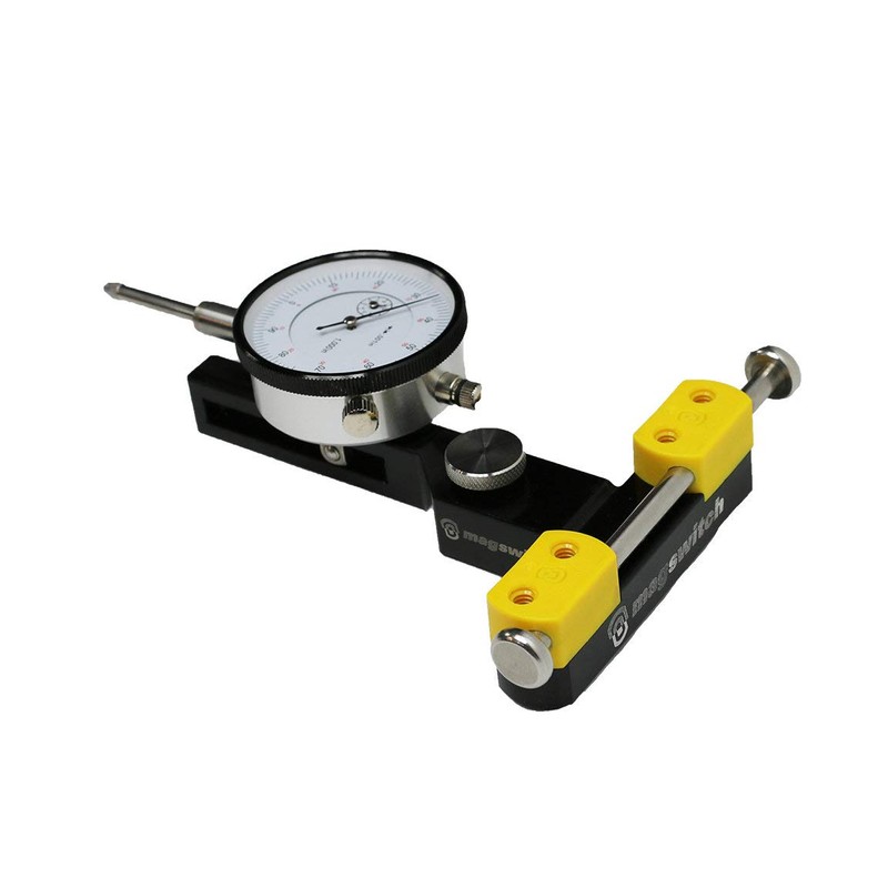 Magswitch T32241 Universal Saw Indicator, 2-in-1 Miter Slot to Table