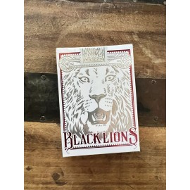 Black Lions David Blaine Black Lions Playing Cards Red Deck In Spades Sealed 3⃣2⃣