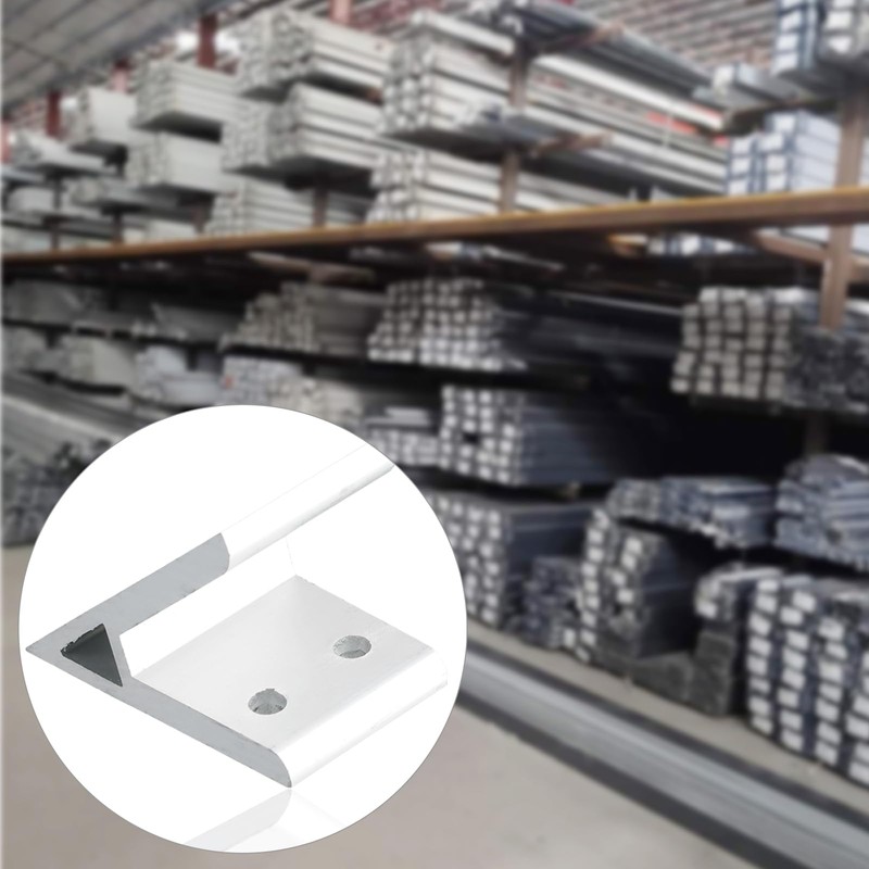6 x Aluminium Angle Connectors, Aluminium Profile Connector, 45 Degree