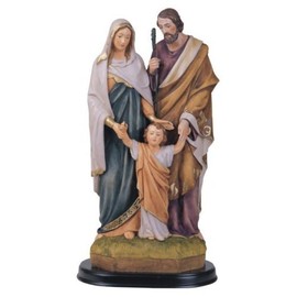12 Inch Holy Family Jesus Christ Mary Joseph Statue Figure Figurine Religious Sagrada Familia