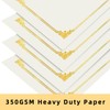 HAUTOCO 50 Packs Certificate Holders, White Diploma Folders Certificate Covers
