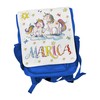 Rucksack Kindergarten personalisiert, Einhörner, Rosirosinchen, personalisierter Kinderrucksack Einhörner