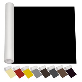 Cindy's Tape Leather Repair Patch Black 12.6 x 59 inch Self-Adhesive Leather Tape for Furniture, Car Seat, Vinyl Chairs, Fabric Fix Etc